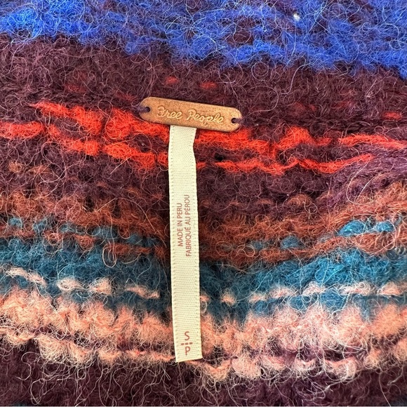 Free People Sunset Canyon Alpaca oversized sweater size small - Picture 7 of 8